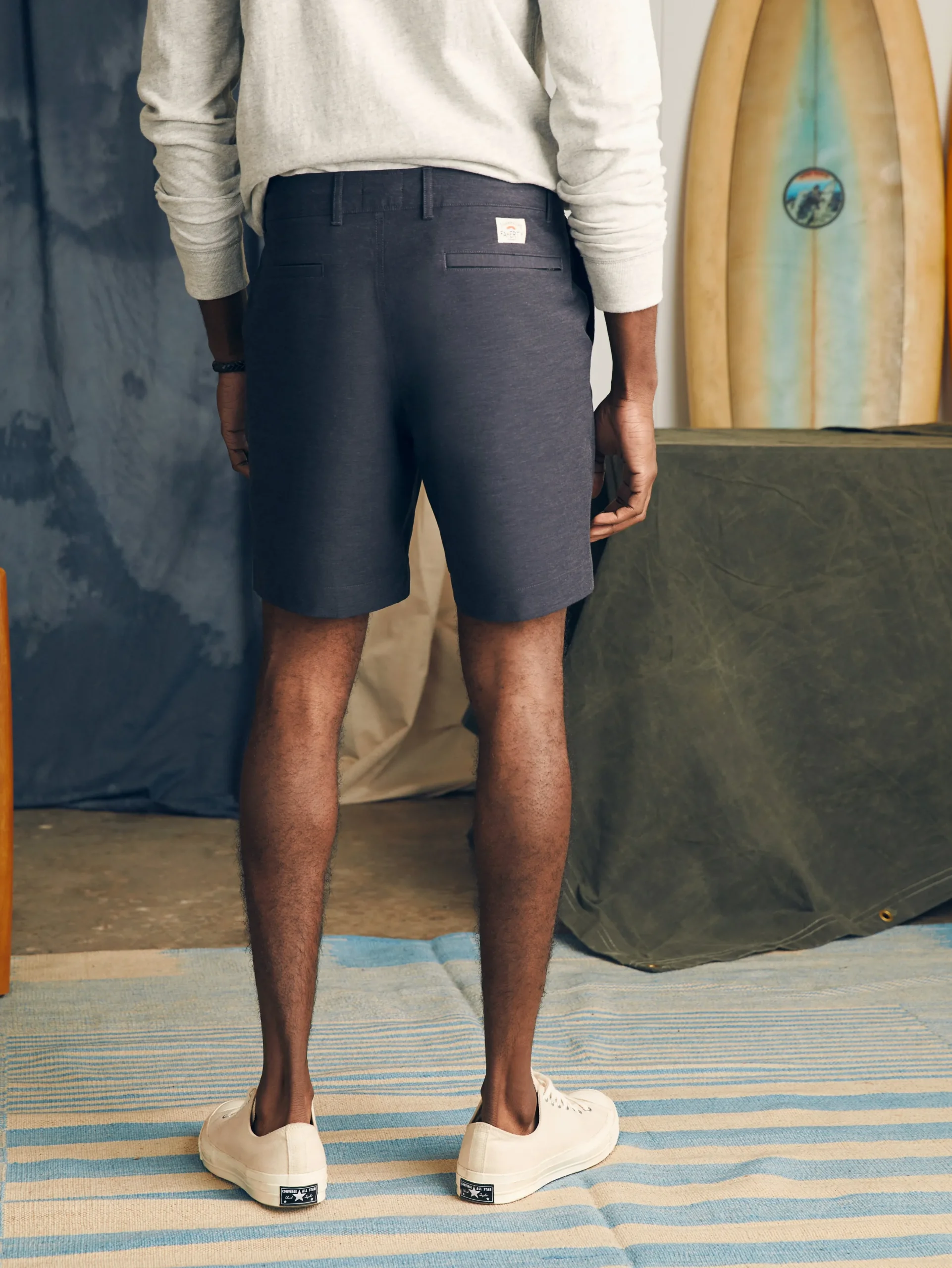 Faherty Brand All Day Shorts (7" Inseam) -