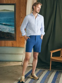 Faherty Brand All Day Shorts (7" Inseam) -