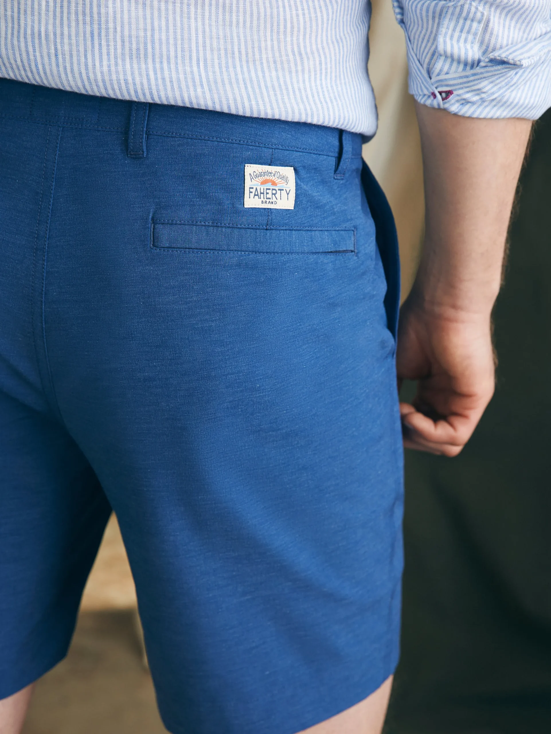 Faherty Brand All Day Shorts (7" Inseam) -