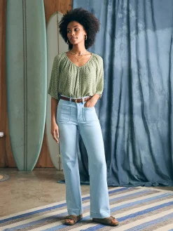 Women Faherty Brand Amira Top -