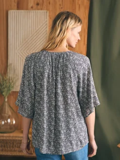 Women Faherty Brand Amira Top -