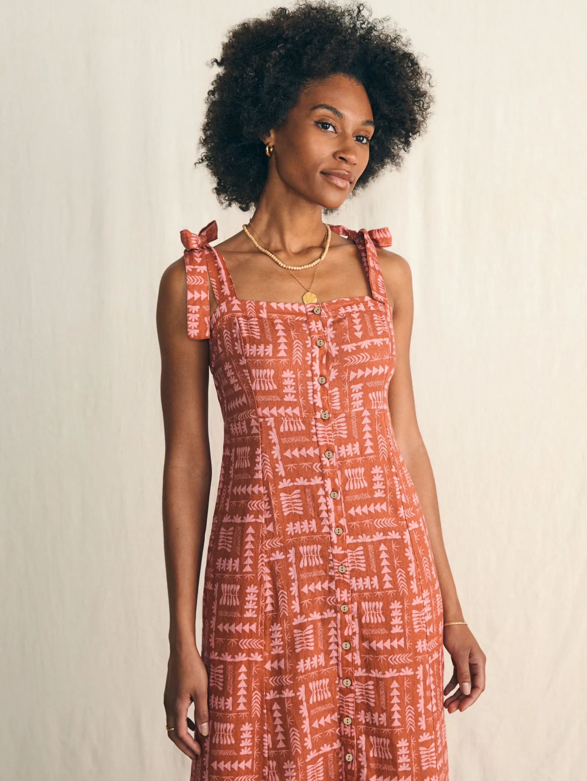 Women Faherty Brand Anna Kahalekulu Kendall Dress -