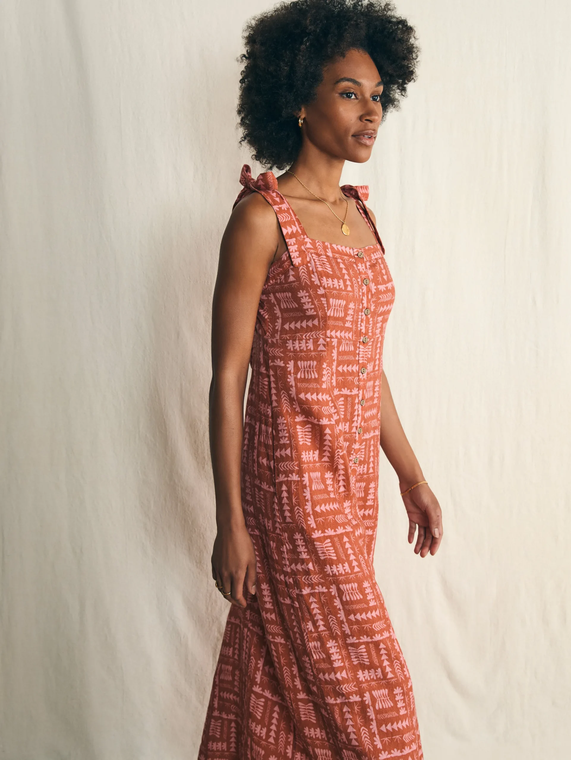 Women Faherty Brand Anna Kahalekulu Kendall Dress -