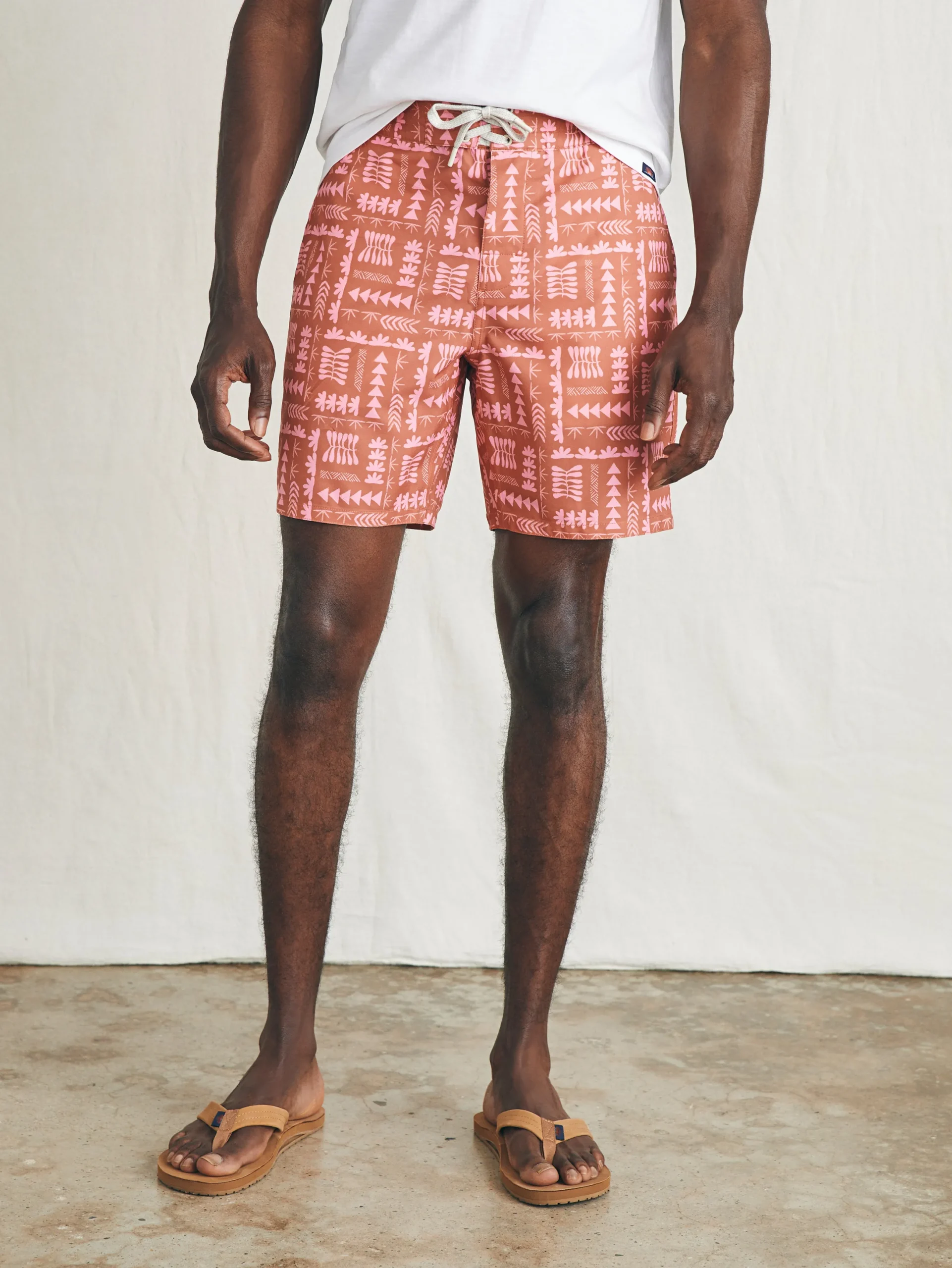 Faherty Brand Anna Kahalekulu Sunwashed Boardshort -