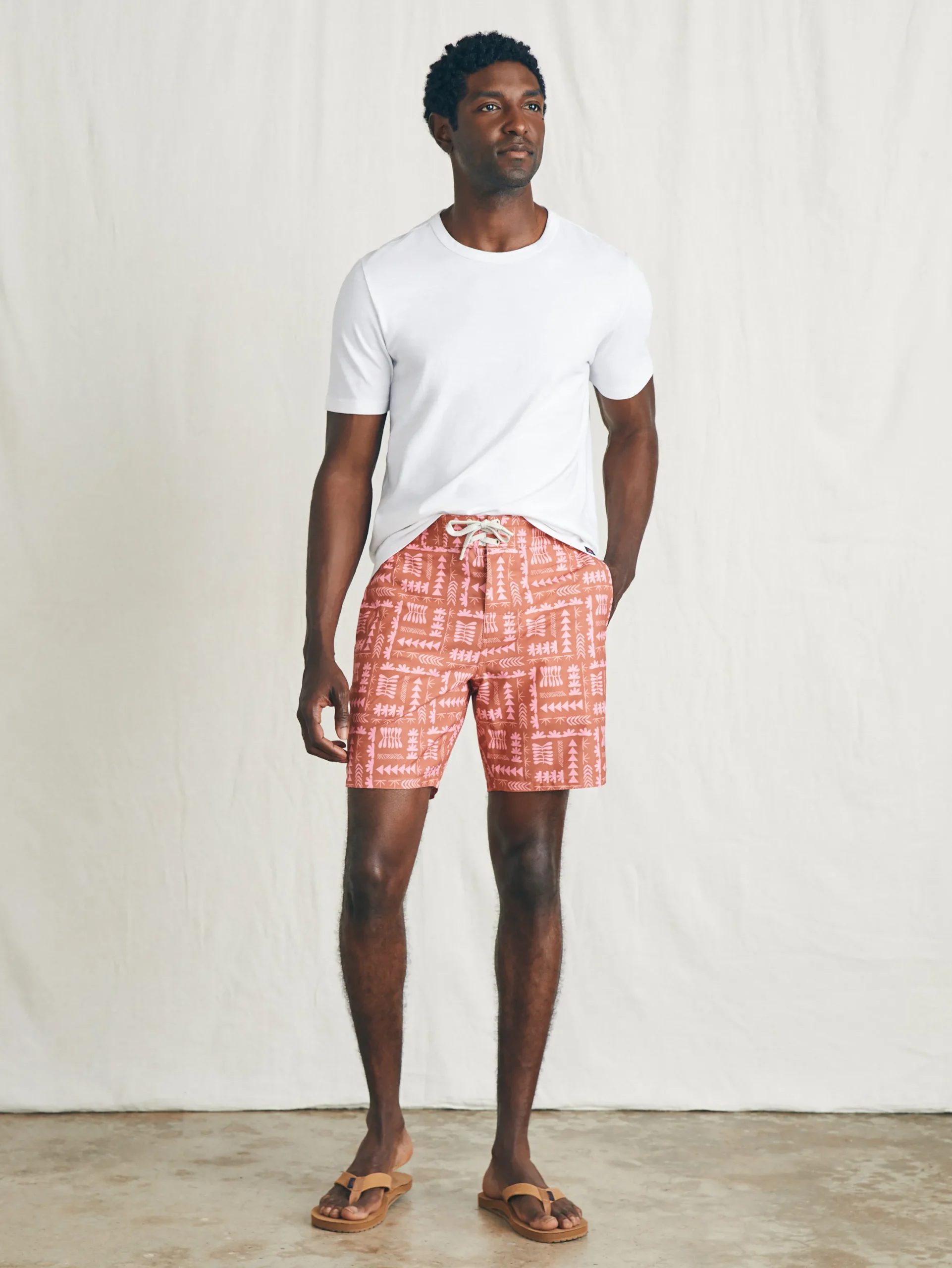 Faherty Brand Anna Kahalekulu Sunwashed Boardshort -