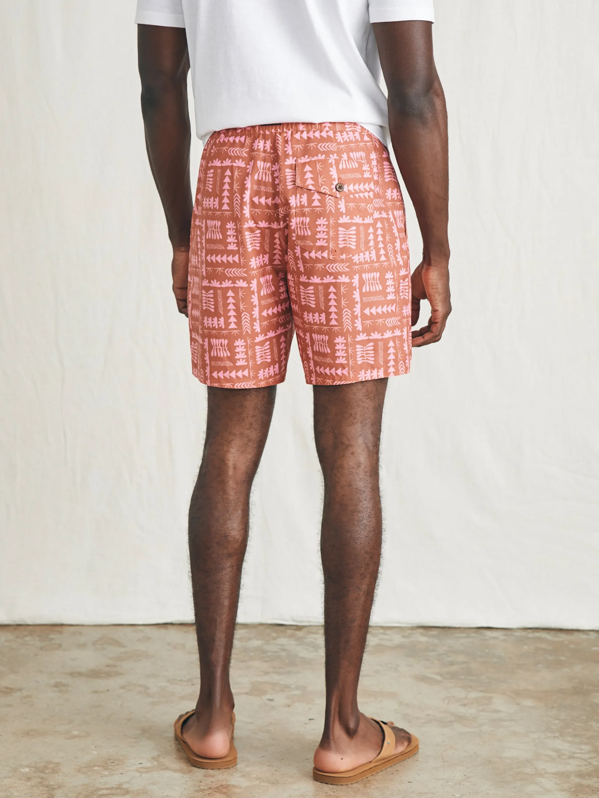 Faherty Brand Anna Kahalekulu Sunwashed Boardshort -