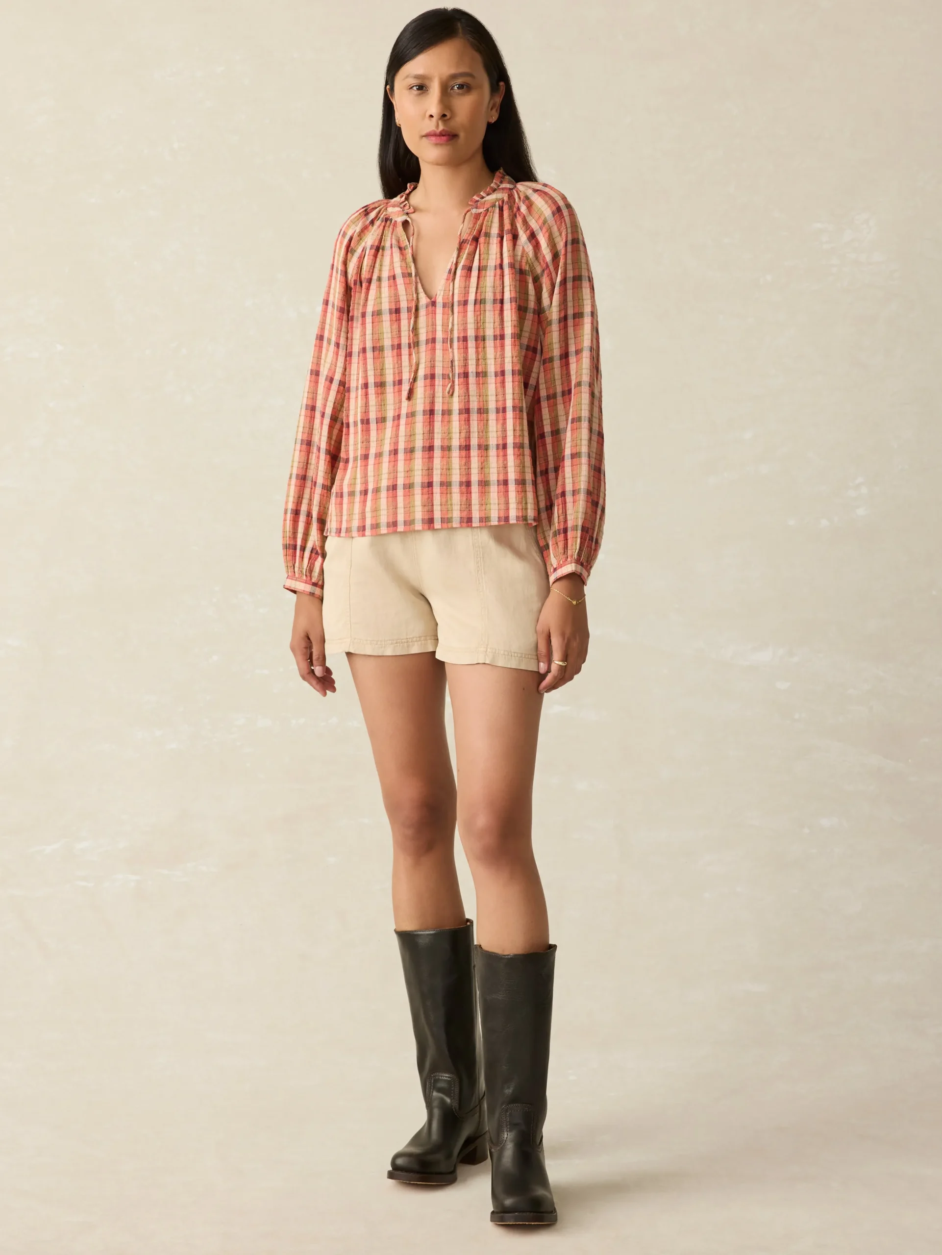 Women Faherty Brand Annalise Top -