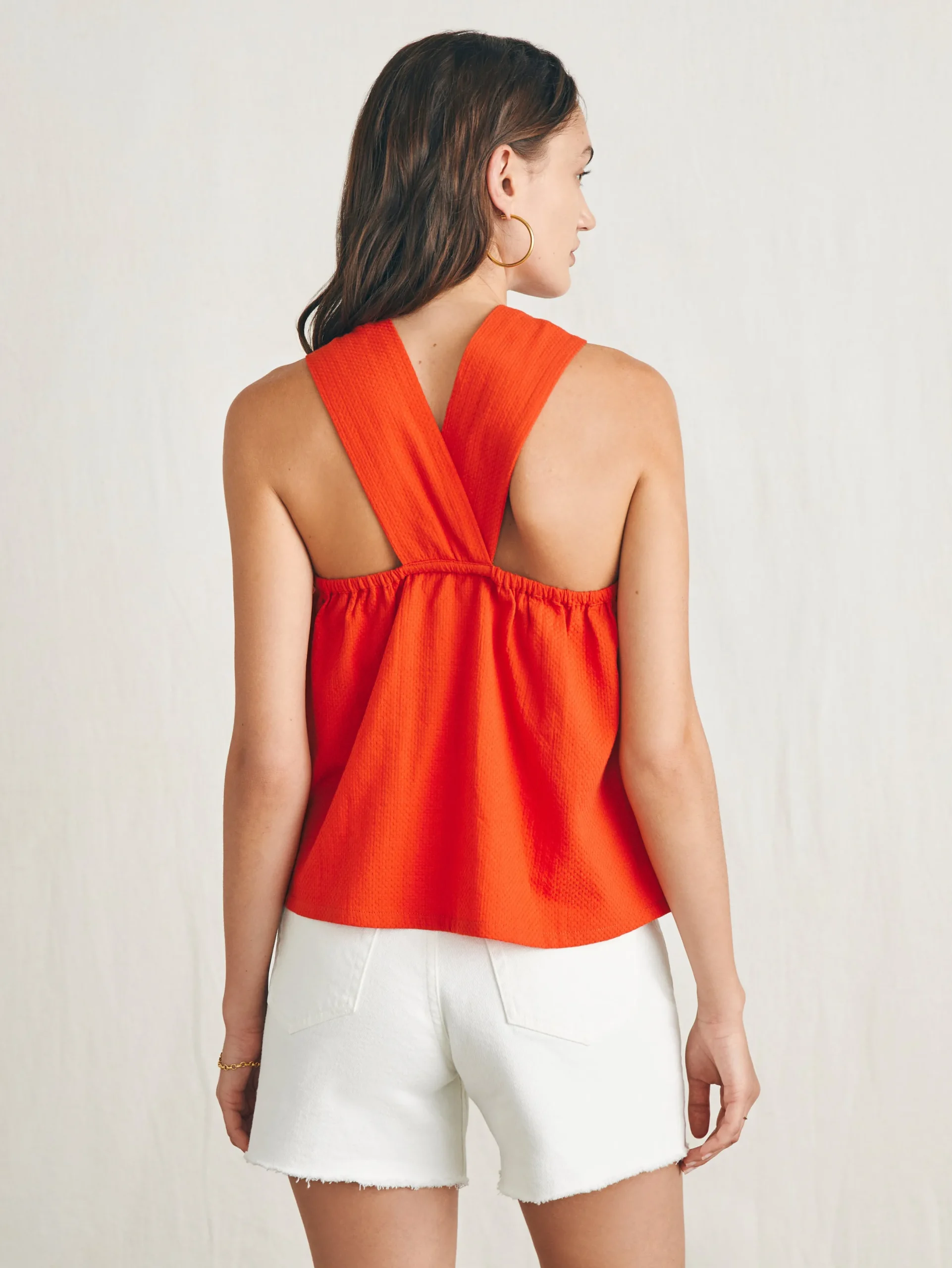 Women Faherty Brand Bay Twist Top -