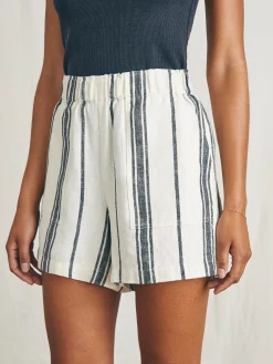 Women Faherty Brand Big Sur Linen Short -