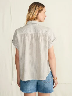 Women Faherty Brand Breeze Shirt -
