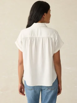 Women Faherty Brand Breeze Shirt -