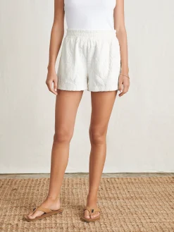 Women Faherty Brand Cabana Towel Terry Short -