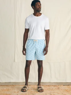 Faherty Brand Cabana Towel Terry Sweatshort -