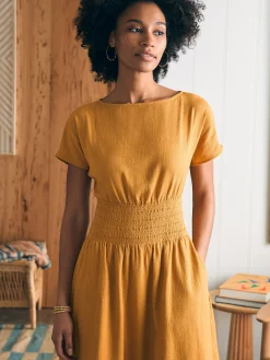 Women Faherty Brand Coast To Coast Midi Dress -