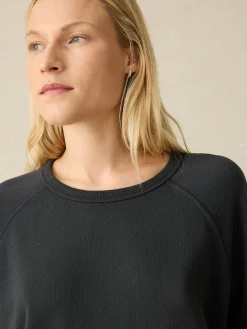 Women Faherty Brand Coastal Cloud Crew -