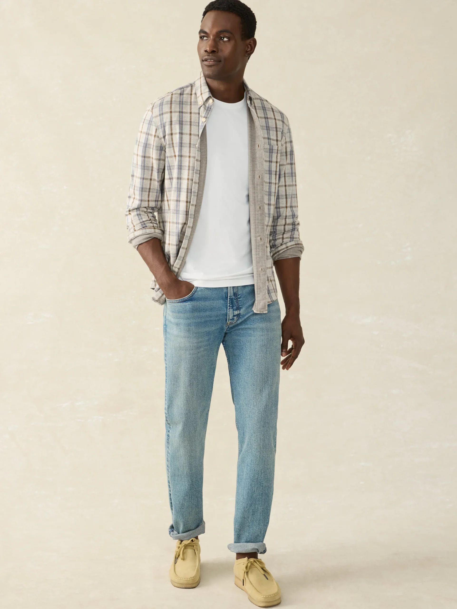 Faherty Brand Coastline Knit Shirt -