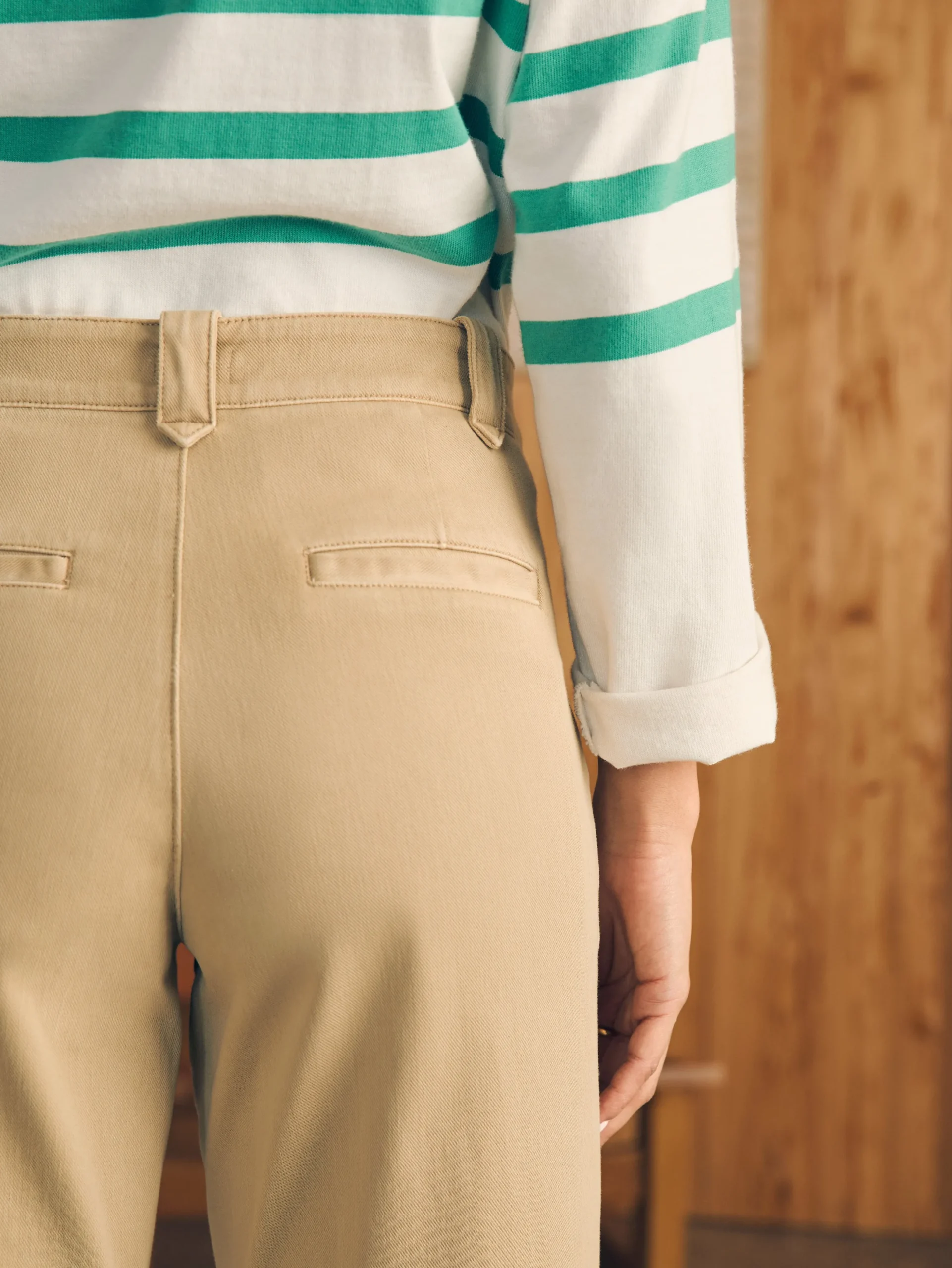 Women Faherty Brand Coastline Stretch Chino -