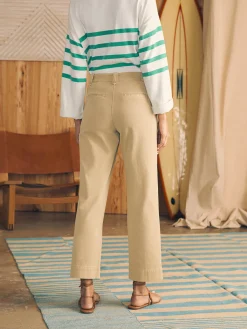 Women Faherty Brand Coastline Stretch Chino -