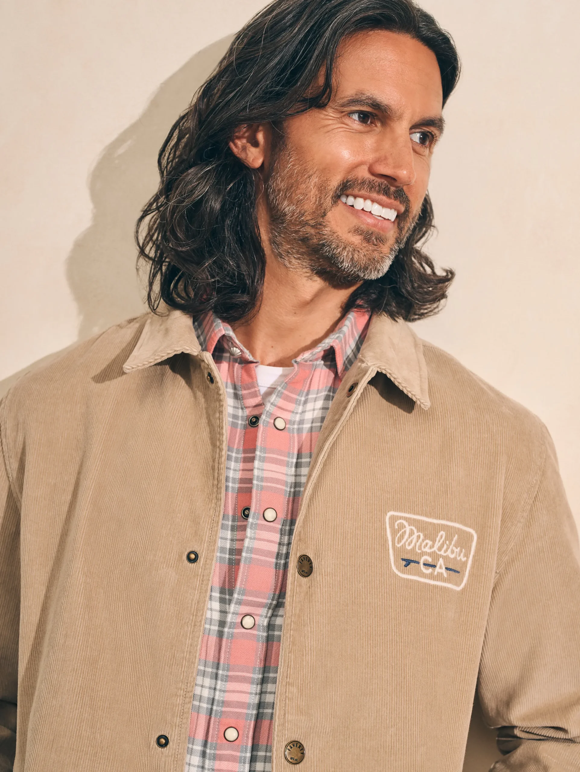 Faherty Brand Corduroy Coaches Jacket -