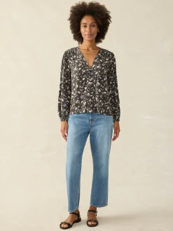 Women Faherty Brand Dakota Top -