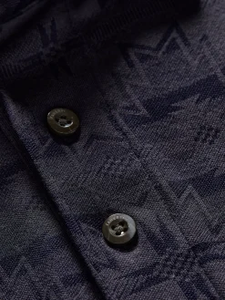 Faherty Brand Doug Good Feather Movement™ Short-Sleeve Pique Polo -