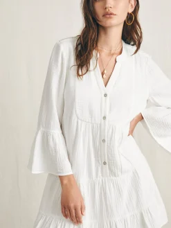 Women Faherty Brand Dream Cotton Gauze Kasey Dress -