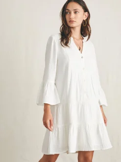 Women Faherty Brand Dream Cotton Gauze Kasey Dress -