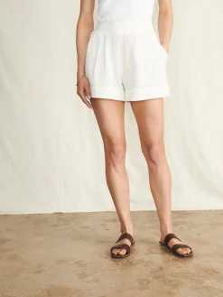 Women Faherty Brand Dream Cotton Gauze Short -