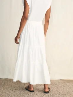 Women Faherty Brand Dream Cotton Gauze Valentina Skirt -