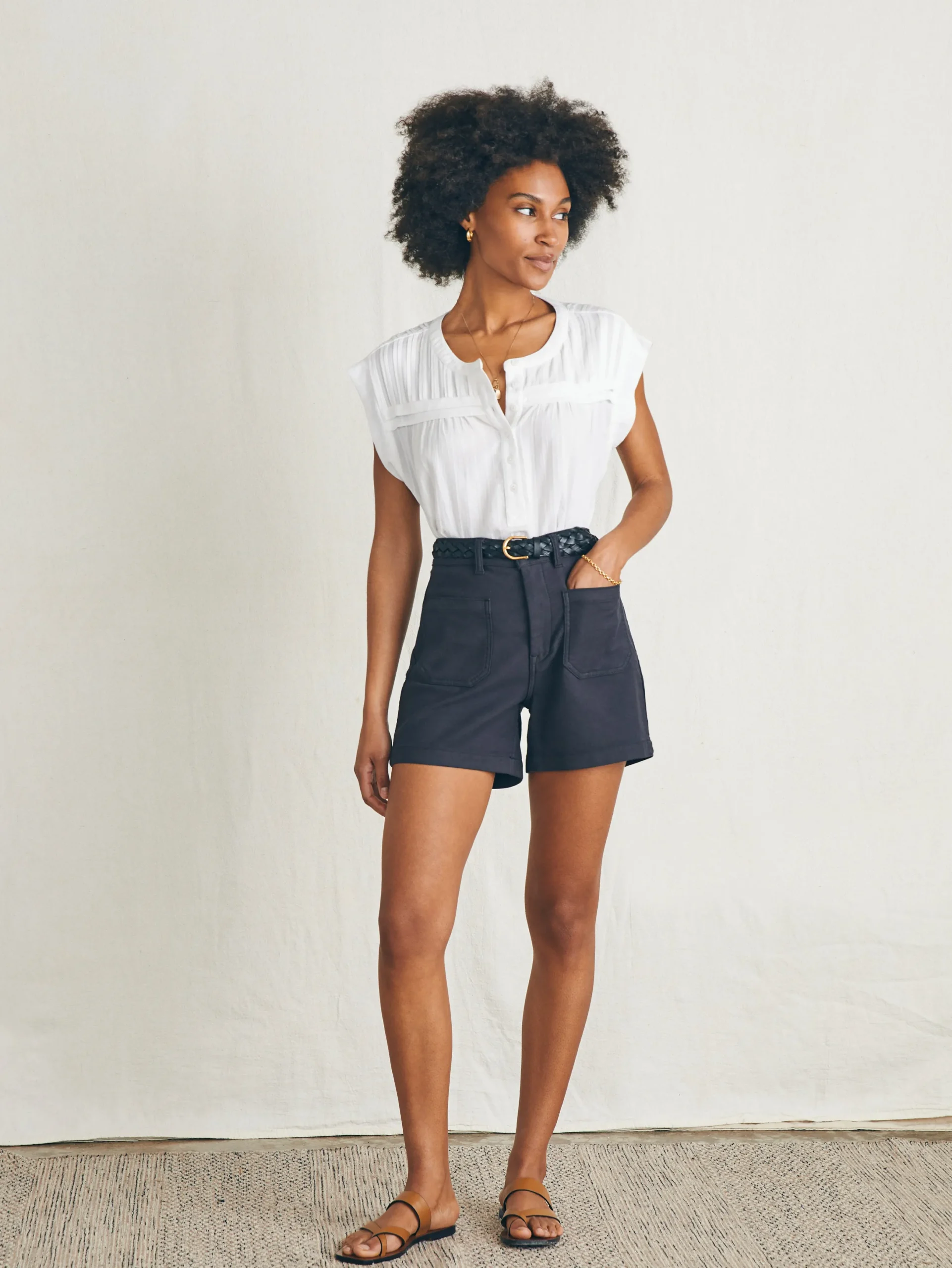 Women Faherty Brand Ellsworth Top -