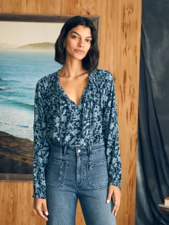Women Faherty Brand Emery Top -