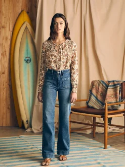 Women Faherty Brand Emery Top -