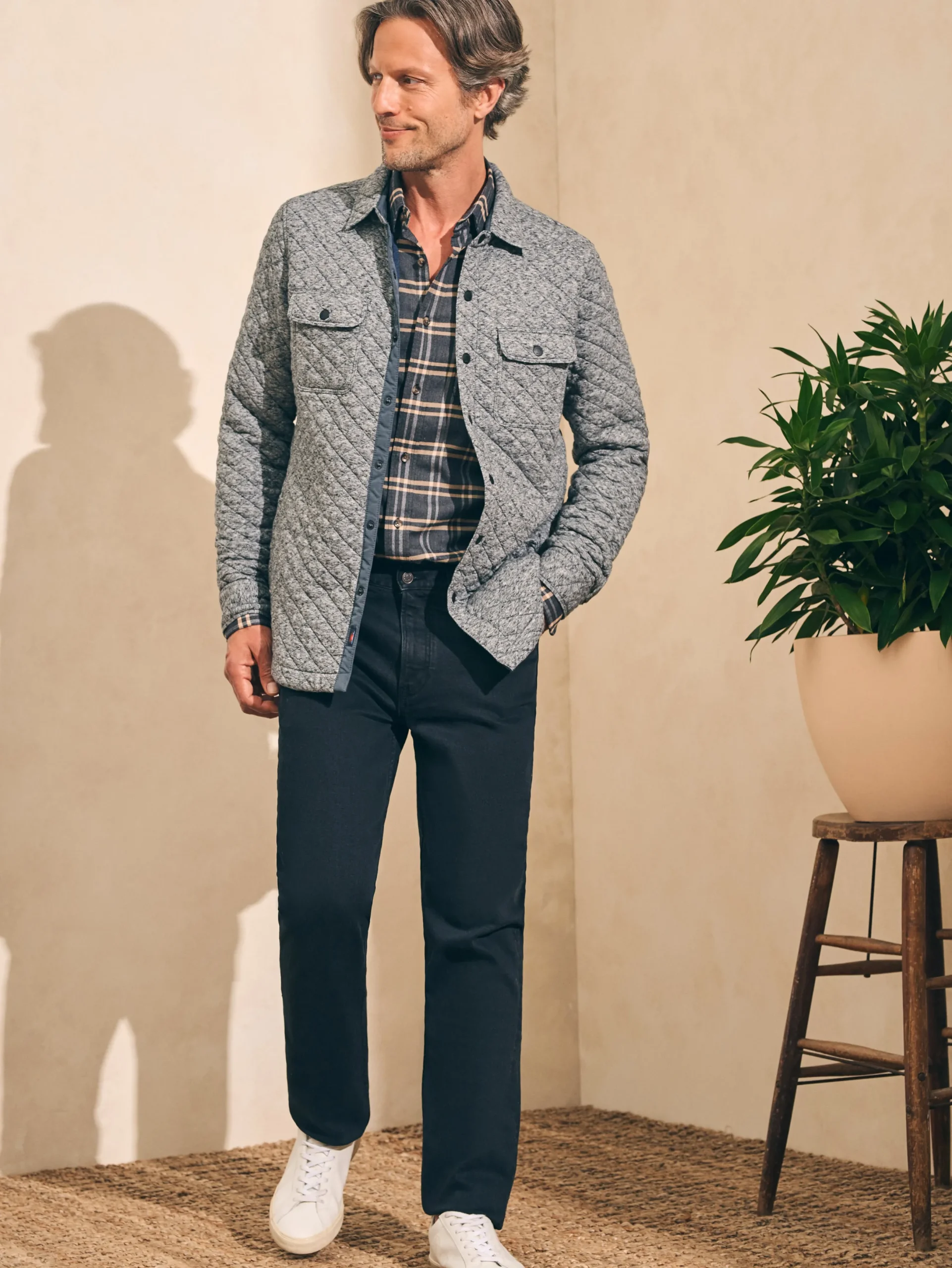 Faherty Brand Epic Quilted Fleece CPO -