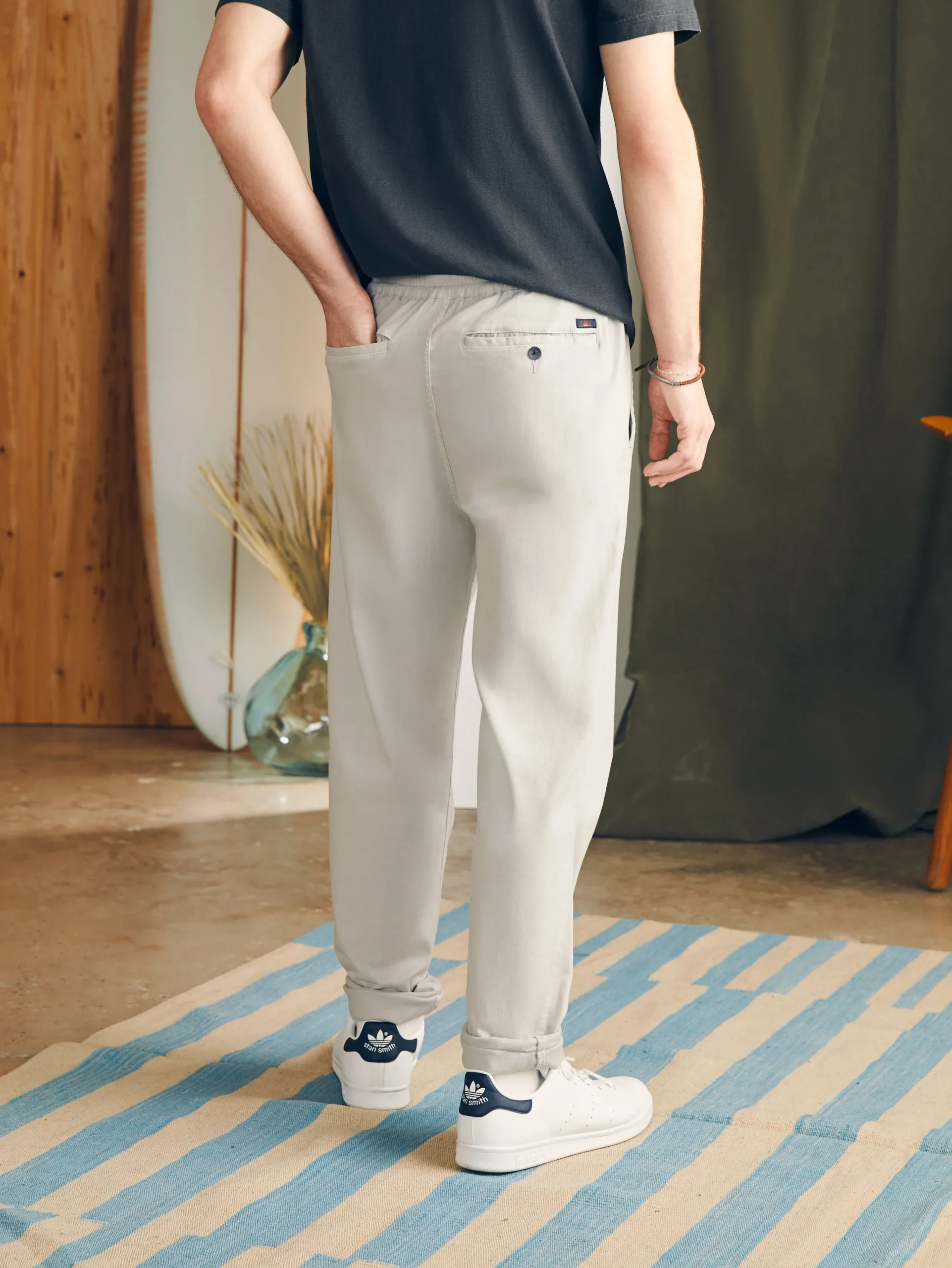 Faherty Brand Essential Drawstring Pant -