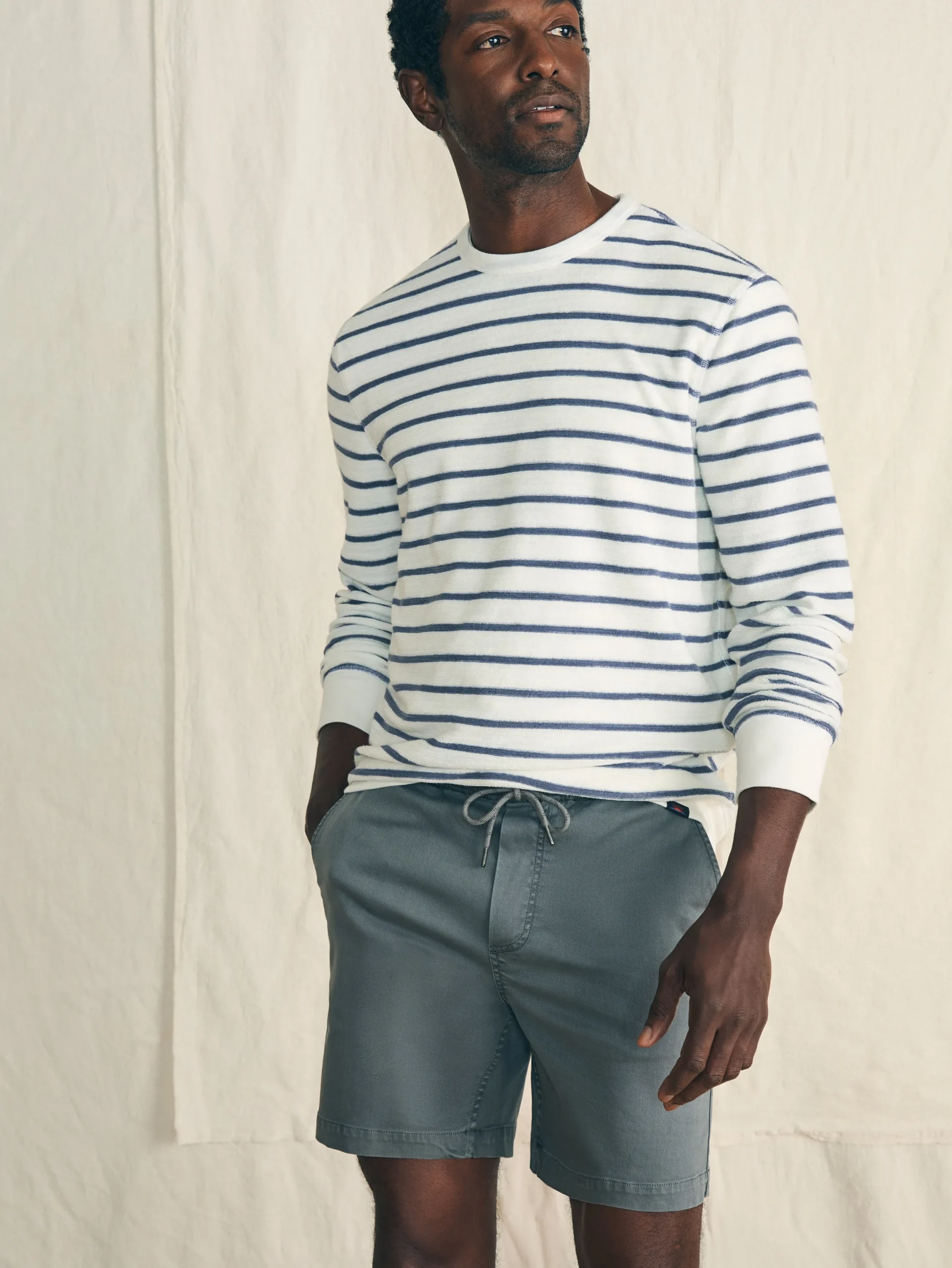 Faherty Brand Essential Drawstring Short (6.5" Inseam) -