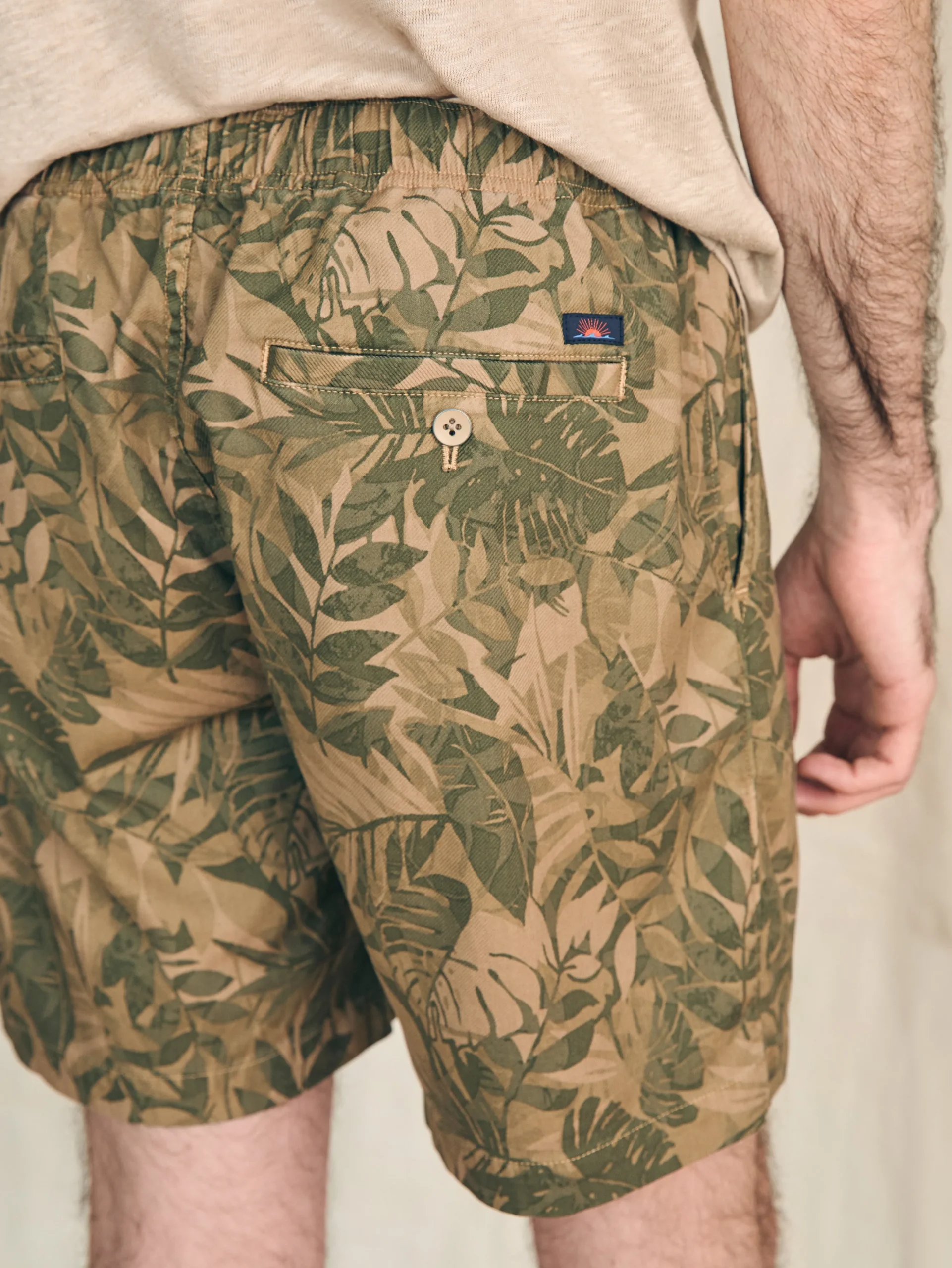 Faherty Brand Essential Drawstring Short (6.5" Inseam) -