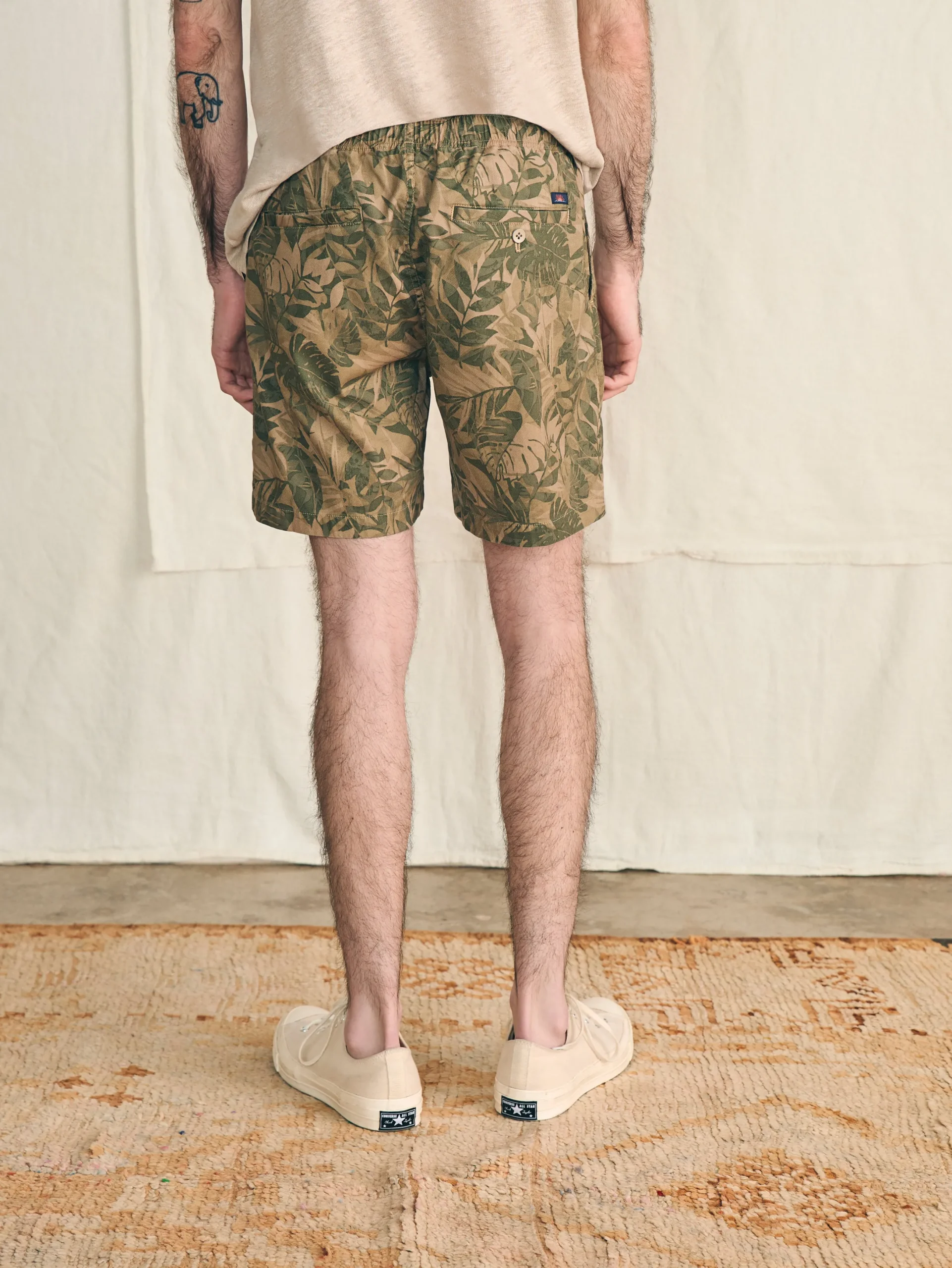Faherty Brand Essential Drawstring Short (6.5" Inseam) -