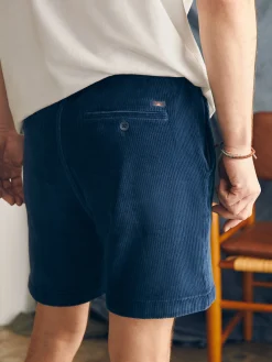 Faherty Brand Essential Italian Knit Cord Short (6" Inseam) -
