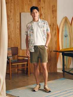 Faherty Brand Essential Italian Knit Cord Short (6