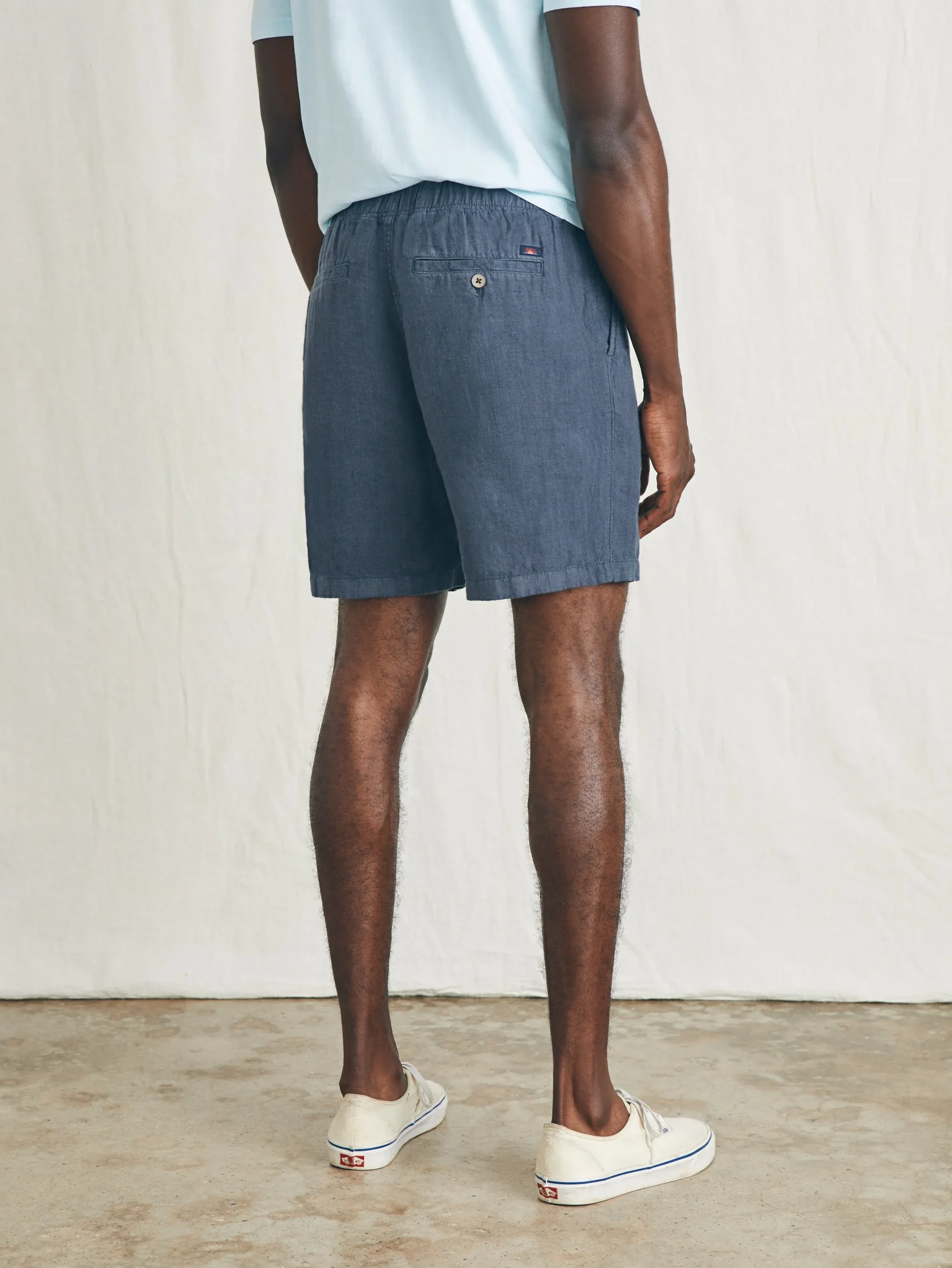 Faherty Brand Essential Linen Short (6.5" Inseam) -