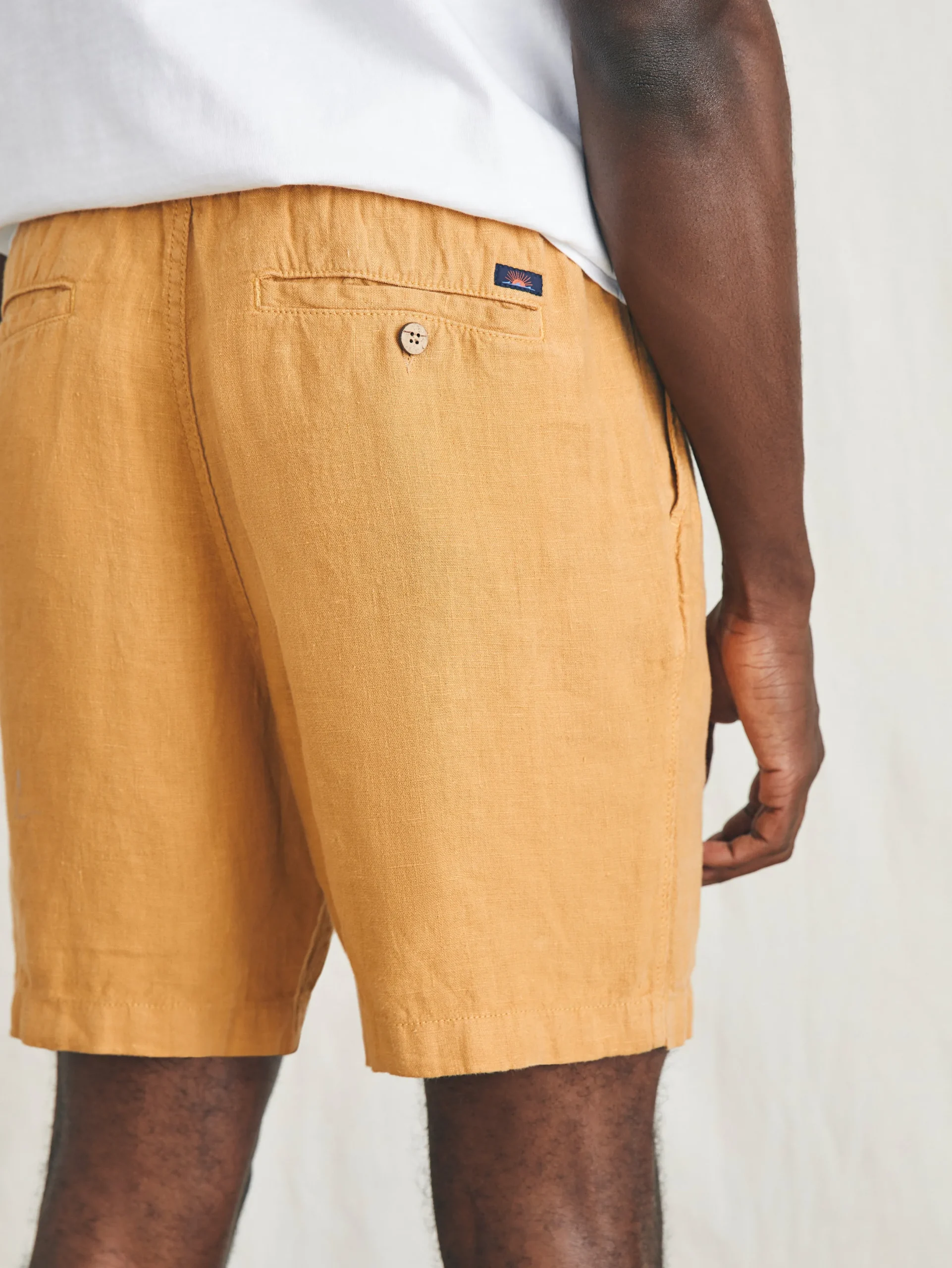 Faherty Brand Essential Linen Short (6.5" Inseam) -
