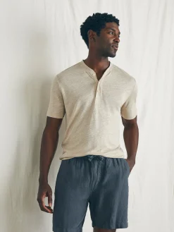 Faherty Brand Essential Linen Short (6.5" Inseam) -