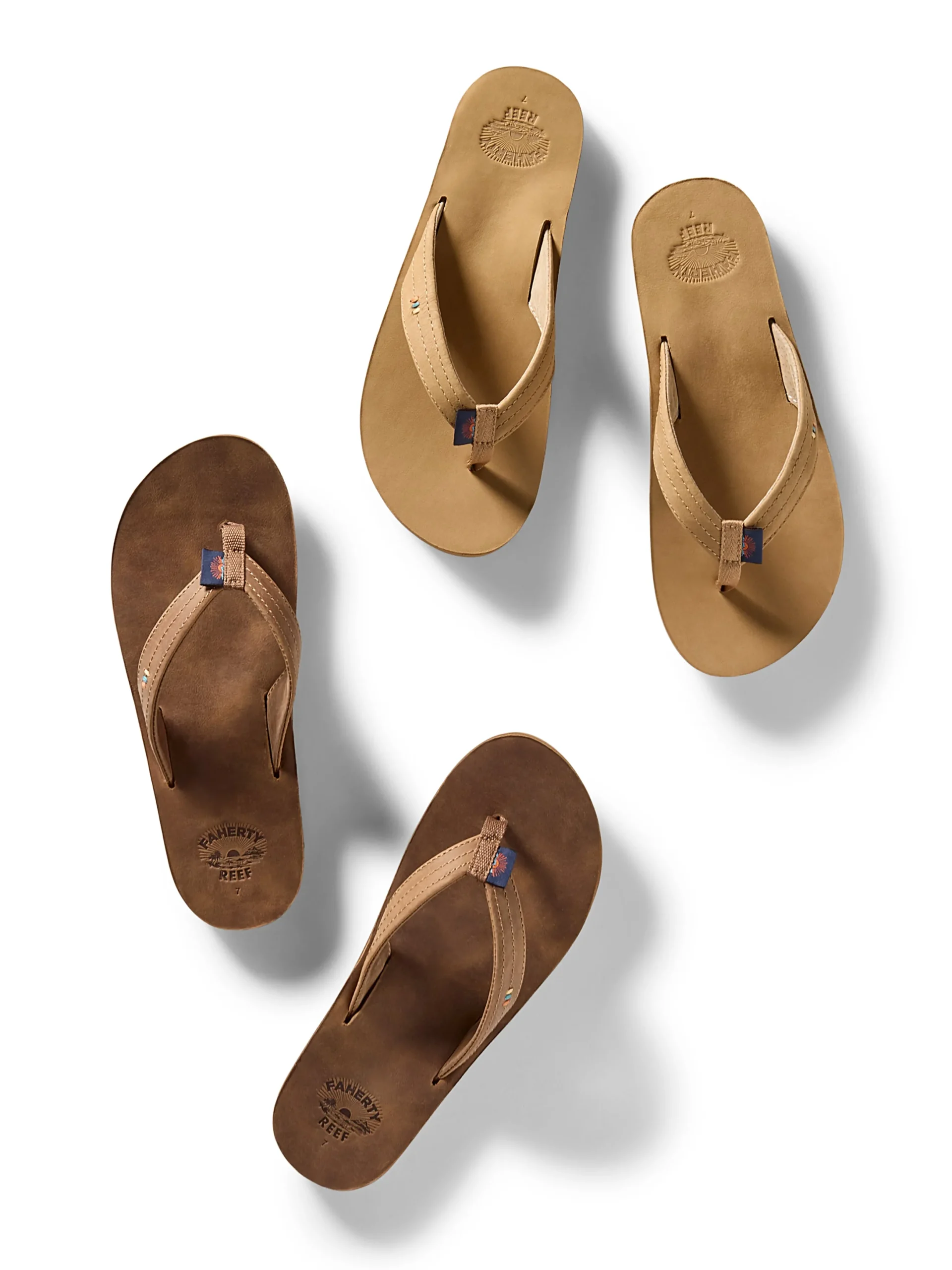 Faherty Brand Faherty X REEF Men's Draftsmen Flip Flop -