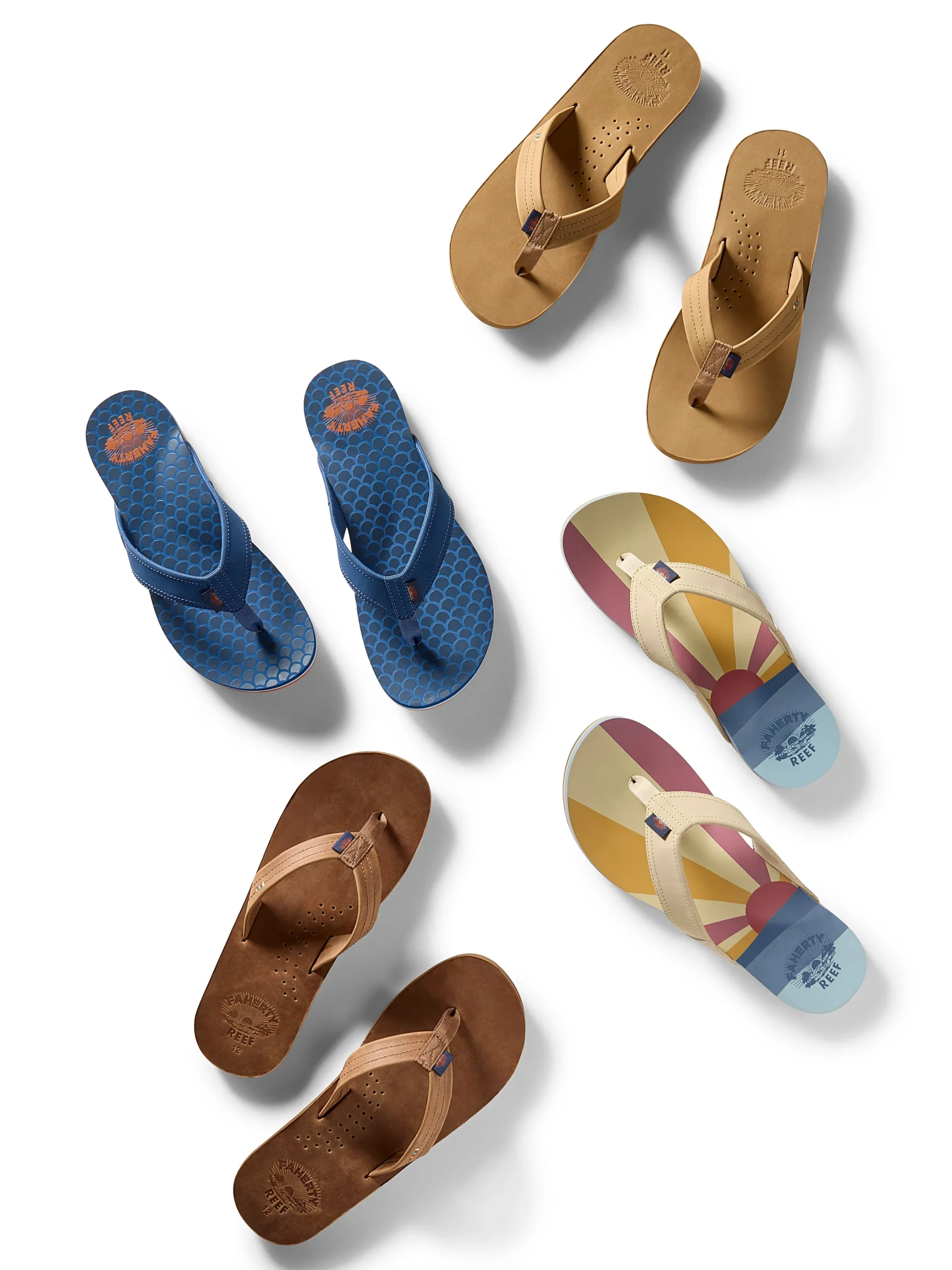 Faherty Brand Faherty X REEF Men's Draftsmen Flip Flop -