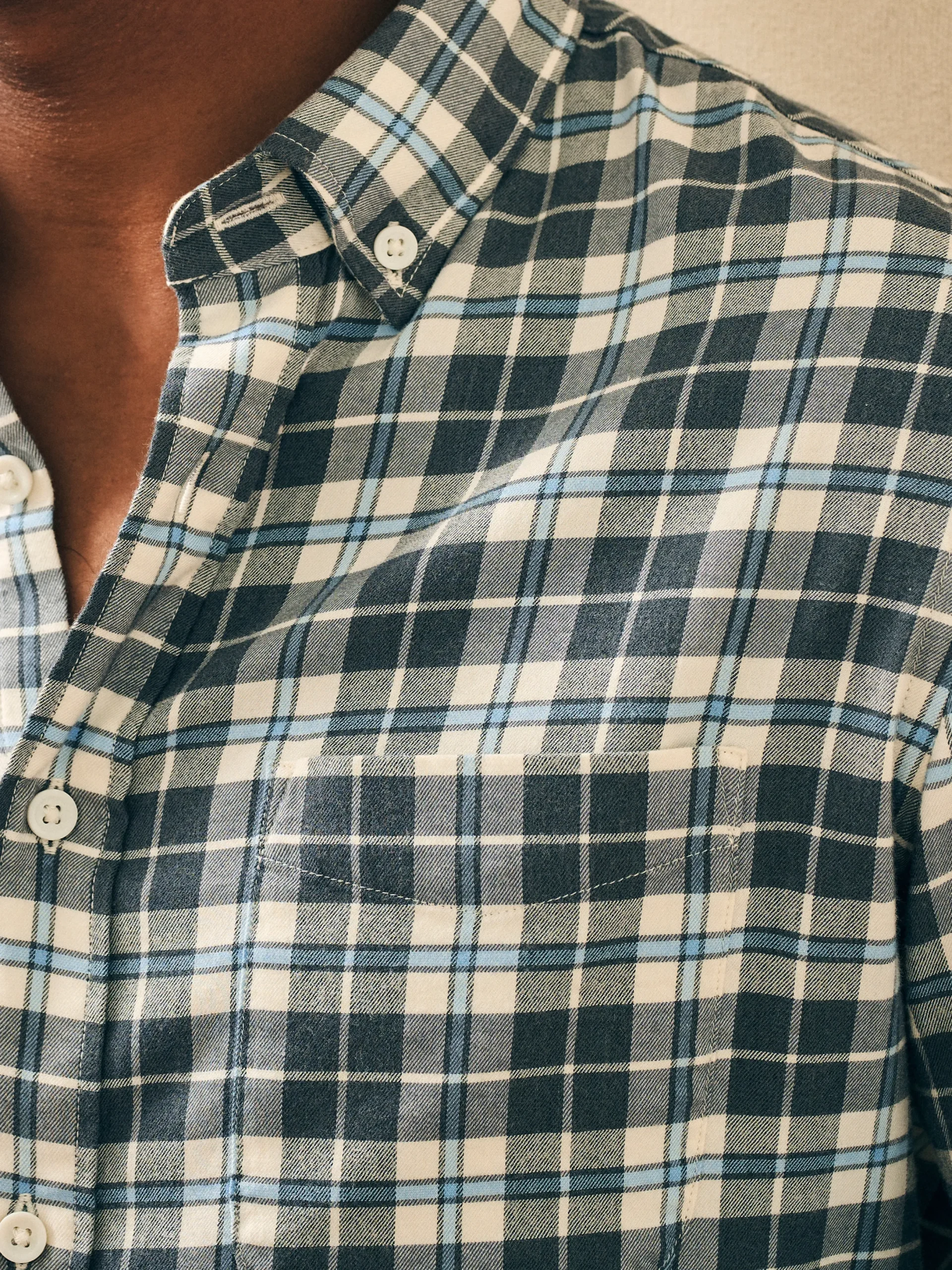 Faherty Brand Featherweight Flannel Shirt -