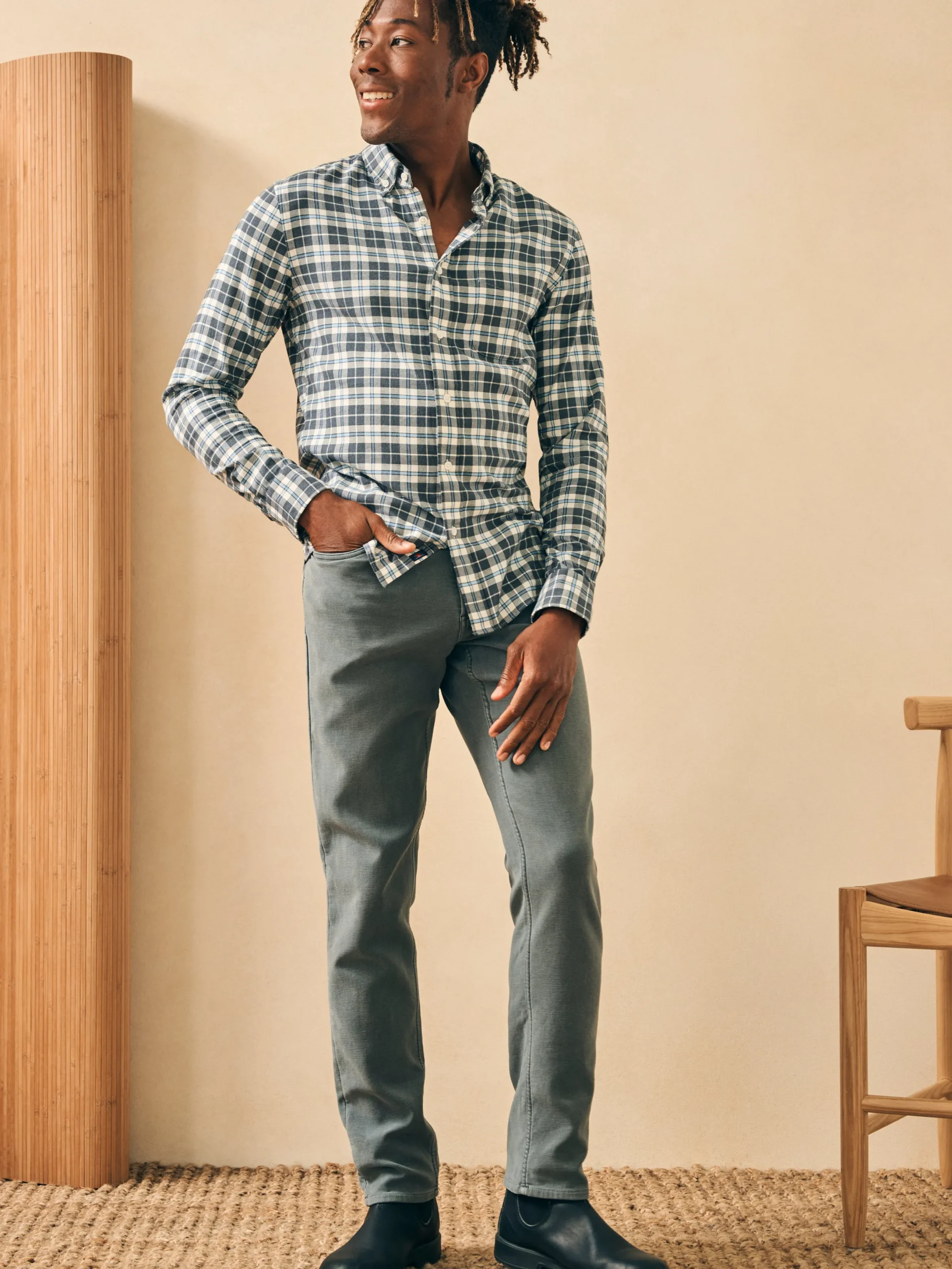 Faherty Brand Featherweight Flannel Shirt -