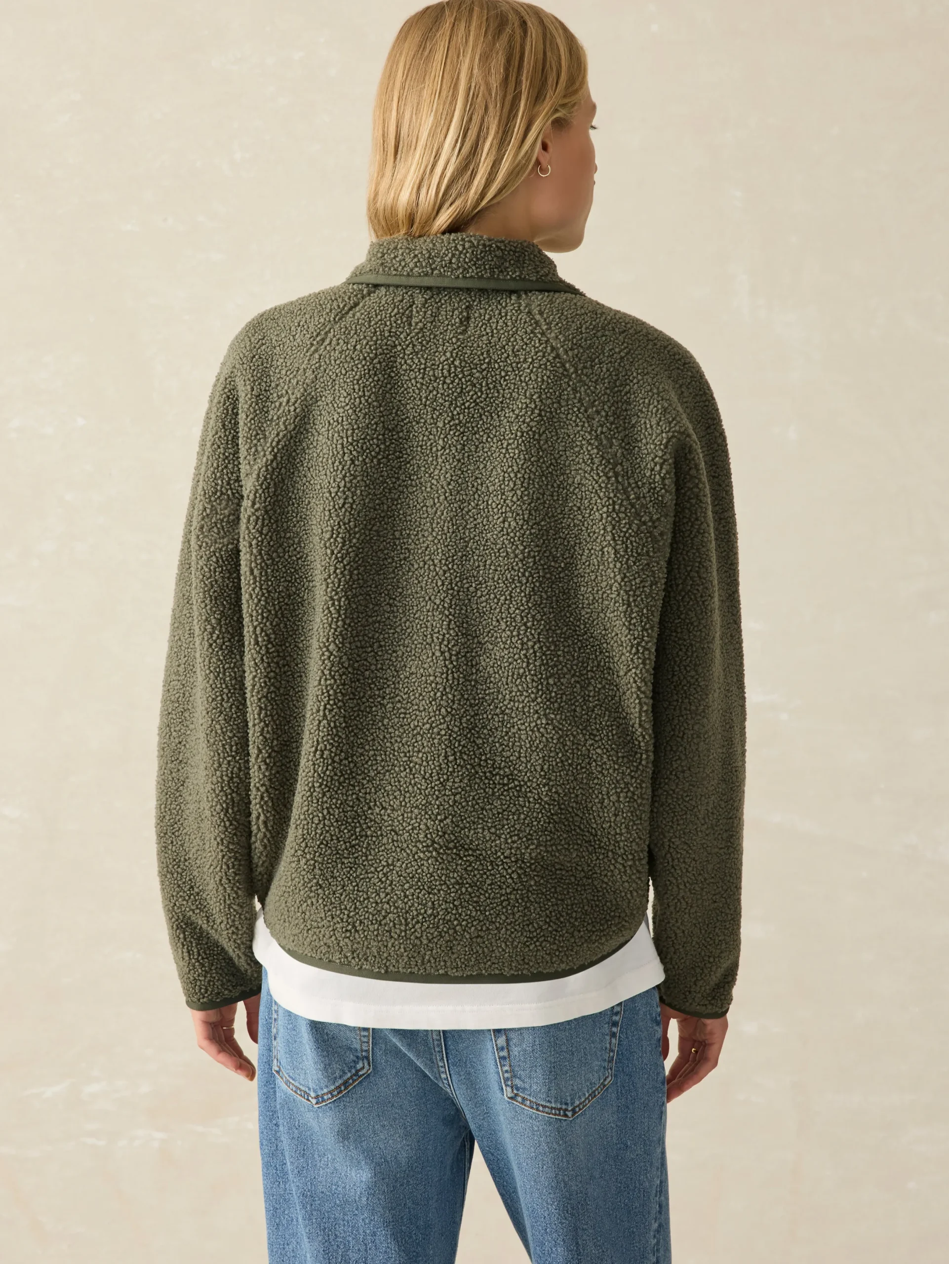 Women Faherty Brand Fireside Fleece Popover -