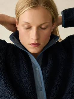 Women Faherty Brand Fireside Fleece Popover -