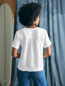 Women Faherty Brand Gemina Top -