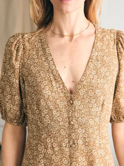 Women Faherty Brand Havana Dress -